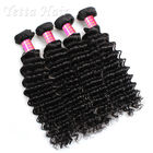 Malaysia Deep Curly Peruvian Virgin Hair Full Head With Soft and Luster