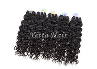 12 '' - 30 '' Italian Curly 8A Virgin Hair Tanpa Rambut Hewan Atau Sintetis