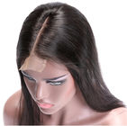 8 Inch Nyata Indian Weave Rambut Manusia Untuk Kecantikan / Kim K Penutupan Rambut Ekstensi