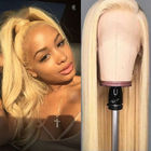 8 Inch Raw Virgin Human Hair Lace Front Wig Untuk Wanita Kulit Hitam