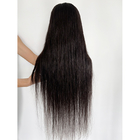 1B/27 Brazilian Lace Front Human Hair Wig Tanpa Penumpahan