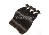 Beauty Jet Black Indian 8A Virgin Hair Dengan Garis Rambut Bersih Alami