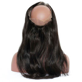 110g -150g 100% Brasil Virgin Rambut 360 Lace Frontal Tidak Ada Penumpahan