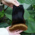 Ombre Egg Curly Fumi Virgin Hair / Ekstensi Rambut Ditarik Super Ganda